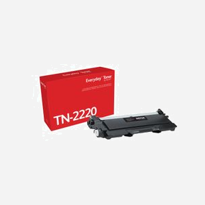 Xerox Everyday Toner Mono 006R04171 Compatible Brother TN-2220, Rendement 2600 pages, Impression Laser, Noir, pour MFC-7360, HL-2270DW et autres