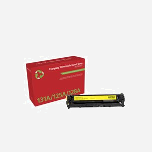 Xerox 006R03810 - Toner Jaune Remanufacturé, Compatible HP 131A (CF212A), Rendement Standard 1800 Pages, LaserJet Pro CP1525 et Séries 200 - Miniature 1