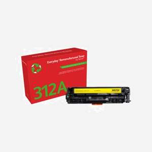 Xerox Everyday Toner Remanufacturé Jaune 006R03819 Compatible HP Color LaserJet M476 (CF382A) - Rendement 2700 pages - Technologie Laser