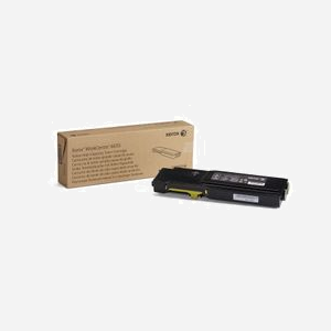 Xerox Cartouche Toner Jaune Haute Capacité 106R02746 - 7500 pages, WorkCentre 6655/6655i, Original, Fabriqué au Japon, ISO/IEC 19798