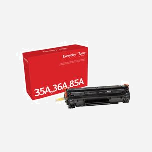 Xerox 006R03708 Toner Noir Compatible HP LaserJet P1xxx/M1xxx (CB435A/CB436A/CE285A/CRG-125) 2000 Pages
