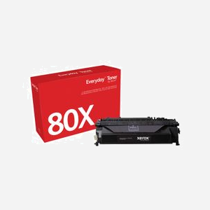 Xerox Everyday Toner Noir Compatible HP 80X (CF280X) Haute Capacité 11500 pages pour LaserJet Pro 400 MFP M401/M425, Technologie Laser - Miniature 1