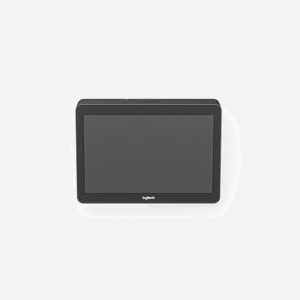 Logitech Ecran de salle de réunion 939-001950 : 10.1" IPS tactile 1280x800, 400 cd/m², VESA 100x100, HDMI, RJ45, Kensington, noir - Miniature 3