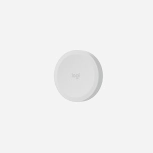 Logitech Scribe Contrôle Distance Bluetooth Blanc - Batterie CR2032 - 71.8x71.8x12.7mm - Compatible Logitech Scribe - Réf: 952-000105 - Miniature 1
