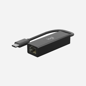 Logitech Logi Dock 952-000149 : Station d'accueil filaire USB Type-C, Ethernet 1000 Mbit/s, Graphite, 20 x 150 x 15 mm, 16.5 g - Miniature 1