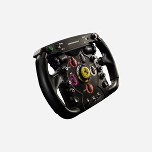 Thrustmaster Ferrari F1 Noir RF Volant Analogique PC/PS3, Palettes F1 Métal, Angle 40-1080°, Force Feedback, Technologie H.E.A.R.T., Pédalier Métal Ajustable - Miniature 3