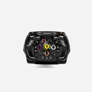 Thrustmaster Ferrari F1 Noir RF Volant Analogique PC/PS3, Palettes F1 Métal, Angle 40-1080°, Force Feedback, Technologie H.E.A.R.T., Pédalier Métal Ajustable