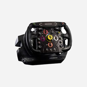Thrustmaster Ferrari F1 Noir RF Volant Analogique PC/PS3, Palettes F1 Métal, Angle 40-1080°, Force Feedback, Technologie H.E.A.R.T., Pédalier Métal Ajustable - Miniature 4