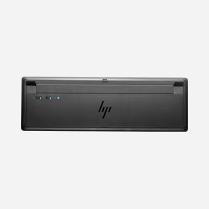 HP Clavier sans fil Z9N41AA - RF 2.4 GHz, Portée 10m, Clavier à membrane, Taille réelle, Pavé numérique, Batterie Li-Ion, Windows OS, 433x141x11.8mm, 650g - Miniature 3