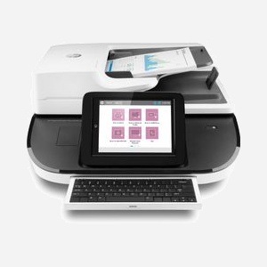 HP Flow 8500 fn2 Numériseur à Plat et ADF - 10000 pages/mois, 3584 Mo RAM, HDD 500 Go Crypté, USB/Ethernet, Chargeur 150 feuilles, Compatible Windows/macOS/Linux - Miniature 2