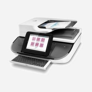 HP Flow 8500 fn2 Numériseur à Plat et ADF - 10000 pages/mois, 3584 Mo RAM, HDD 500 Go Crypté, USB/Ethernet, Chargeur 150 feuilles, Compatible Windows/macOS/Linux - Miniature 4