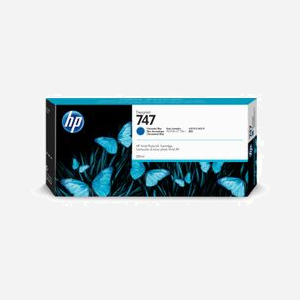 HP Cartouche Encre DesignJet 746 Bleu Chromatique 300ml Jet d'encre Pigmentée - Compatibilité DesignJet Z9 - Code OEM P2V85A