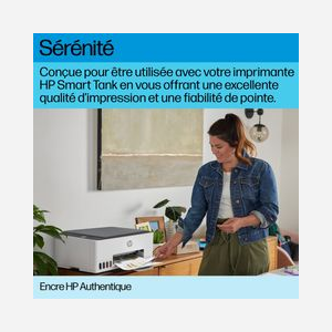 HP Bouteille d'encre jaune originale 70ml (1VU28AE) - Jet d'encre, 8000 pages, pour Ink Tank 310/410, Smart Tank 350/450/650 series - Miniature 2