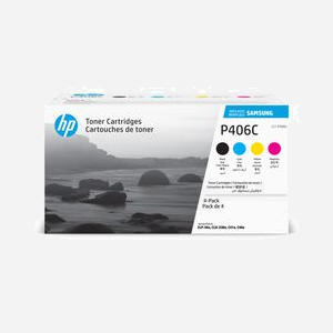 HP SU375A : Pack 4 Cartouches Toner Originales Noir/Cyan/Magenta/Jaune, Rendement XL (Noir: 1500p, Couleur: 1000p), Compatible CLP-360/Xpress C410W
