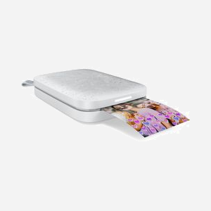 HP Sprocket 200 Luna Pearl - Imprimante Photo Portable Sans Encre 313x400 DPI - Format 2" x 3" (5x7.6 cm) - Bluetooth - Batterie LiPo 550mAh - Android/iOS - Miniature 2