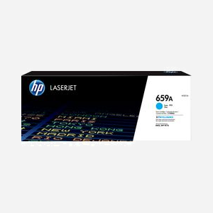 HP Toner LaserJet 659A Cyan Original (W2011A) – Rendement Standard 13000 Pages – Technologie Laser – Pour Moyenne Entreprise - Miniature 1