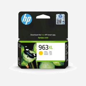 HP 963XL Cartouche Jaune Originale 3JA29AE, Encre Pigmentée, Haut Rendement (XL), 22.92ml, 1600 Pages, Compatibilité Imprimantes HP - Miniature 1