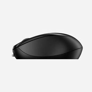 HP Souris Filaire 1000 4QM14AA#ABB - USB Type-A 1200 DPI 3 Boutons Ambidextre - Câble 1.5m - 100 x 58.5 x 39.5 mm - Noir - Miniature 3
