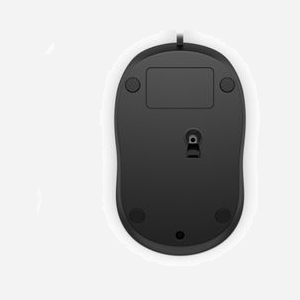 HP Souris Filaire 1000 4QM14AA#ABB - USB Type-A 1200 DPI 3 Boutons Ambidextre - Câble 1.5m - 100 x 58.5 x 39.5 mm - Noir - Miniature 4