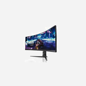 ASUS ROG Strix XG49VQ - Écran PC LED 49" Ultra-Wide 3840x1080 VA 144Hz 4ms 450cd/m² DisplayHDR 400 FreeSync Premium Pro HDMI/DP - Miniature 3
