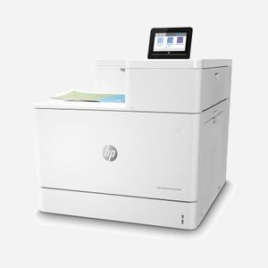 HP Color LaserJet Enterprise M856dn - Imprimante Laser Couleur A3/A4 56ppm, 1200dpi, Recto-Verso Auto, PCL 5/6, PostScript 3, 1.5GB RAM, Ethernet, USB, Compatible Apple AirPrint/HP ePrint. - Miniature 5