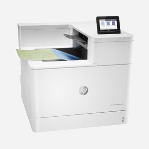 HP Color LaserJet Enterprise M856dn - Imprimante Laser Couleur A3/A4 56ppm, 1200dpi, Recto-Verso Auto, PCL 5/6, PostScript 3, 1.5GB RAM, Ethernet, USB, Compatible Apple AirPrint/HP ePrint. - Miniature 3