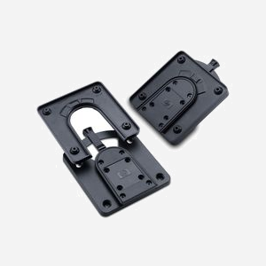 HP Support de Fixation 2 Quick Release 6KD15AA pour Desktop Mini & Moniteurs HP, VESA 100x100mm, Noir, 167x130x17.9mm, 490g, Vis Incluses - Miniature 1