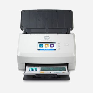 HP Scanjet Enterprise Flow N7000 - Scanner A4 Alimentation Papier 600 DPI, Ecran Tactile 7.1cm, Wi-Fi, Ethernet, Mémoire 1Go, Numérisation Recto-Verso