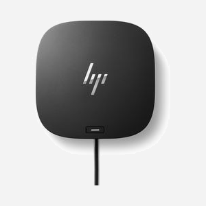 HP Station d'accueil USB-C G5 (5TW10AA): USB 3.2 Gen 1 Type-C, 4x USB-A 3.2 Gen 1, HDMI 2.0, 2x DisplayPort, Ethernet RJ-45, Audio Combo, Compatible Windows/macOS/ChromeOS