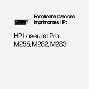 HP Toner LaserJet 207X (W2210X) Noir, Rendement Élevé (XL), 3150 Pages, Impression Laser, Pour Moyenne Entreprise - Miniature 2