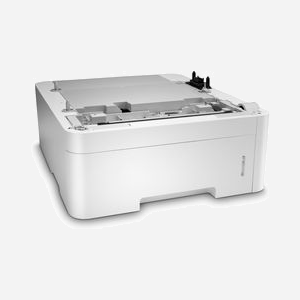 HP Bac à papier 7YG00A - Module d'alimentation papier 550 feuilles - Formats A4/A5/A6/B5 - 366x442x147mm - Blanc - Pour imprimantes HP Laser - Miniature 2