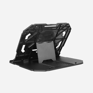 Support Laptop Lenovo GXF0X02619 Noir pour 1 périphérique - Dimensions 290.6x265.6x15.1mm, Poids 522g, Température Opération -40°C à 60°C - Miniature 3