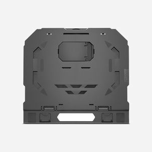 Support Laptop Lenovo GXF0X02619 Noir pour 1 périphérique - Dimensions 290.6x265.6x15.1mm, Poids 522g, Température Opération -40°C à 60°C - Miniature 5