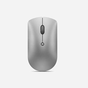 Lenovo Souris Bluetooth Optique 600 Gris GY50X88832, 2400 DPI, 3 boutons, Bluetooth 5.0, Technologie Optique Bleue, Compatible Microsoft Swift Pair