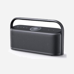 Anker Motion X600 Enceinte Portable Stéréo Gris 50W RMS, Bluetooth 5.3, Portée 100m, USB-C, Batterie 6400mAh, IPX7