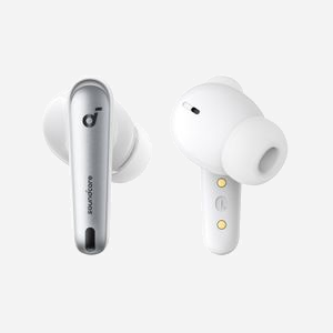 Anker Liberty 4 NC Écouteurs Sans Fil Bluetooth 5.3 Blanc - Suppression Active du Bruit, LDAC, IPX4, Autonomie 50h avec Boîtier USB Type-C - Miniature 2