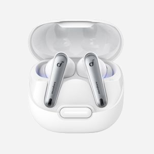 Anker Liberty 4 NC Écouteurs Sans Fil Bluetooth 5.3 Blanc - Suppression Active du Bruit, LDAC, IPX4, Autonomie 50h avec Boîtier USB Type-C - Miniature 5
