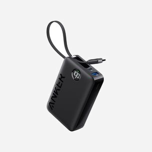 Anker 335 Power Bank 20000 mAh Noir A1647G11 : 2x USB-A 22.5W, 1x USB-C 15W, écran, charge rapide, compatible iPhone/Samsung/MacBook/iPad - Miniature 3