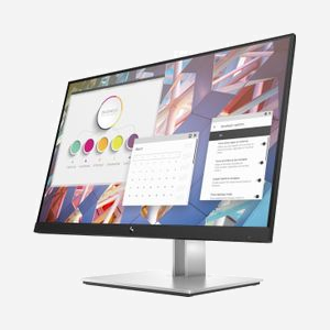 HP Ecran E24 G4 FHD 23.8" IPS 1920x1080 250cd/m² 5ms GTG VGA HDMI DisplayPort USB 3.2 Hub VESA 100x100 HP Eye Ease Noir Référence 9VF99AA#ABB - Miniature 2
