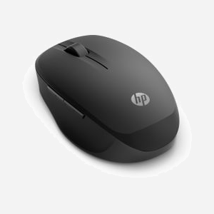 HP Souris Dual Mode 6CR71AA#ABB - Sans Fil 2.4GHz/Bluetooth, 3600 DPI, 5 Boutons Programmables, Optique, Pile AA, Windows/macOS/Android/ChromeOS - Miniature 2