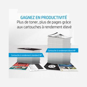 HP Cartouche Toner LaserJet 145X Noir Grande Capacité (W1450X) - 4000 pages - LaserJet Pro 3001/MFP 3101 Series - Original - Fabriqué au Japon - Miniature 4