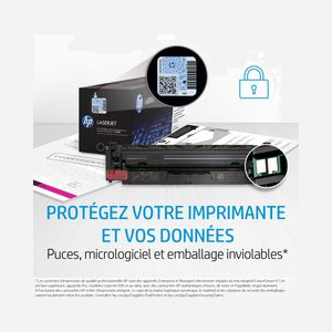 HP Cartouche Toner LaserJet 145X Noir Grande Capacité (W1450X) - 4000 pages - LaserJet Pro 3001/MFP 3101 Series - Original - Fabriqué au Japon - Miniature 5