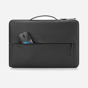HP Housse Protection 14" Noire (14V32AA#ABB) - Toile/Polyester, Résistante Eau/Chocs/Rayures, 352x238x33mm, Pour PC Portable jusqu'à 35.6cm (14") - Miniature 4