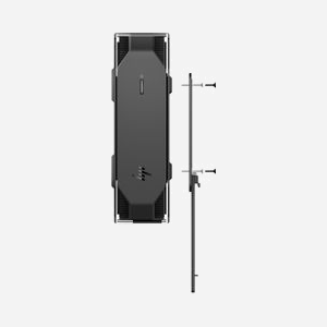 HP Support Montage PC B550 16U00AA - Compatible Z24f/u/n G3, Z27k/q/u/xs G3, Z25xs G3 - 130x256.5x12.7mm - Noir - Made in China - Miniature 2