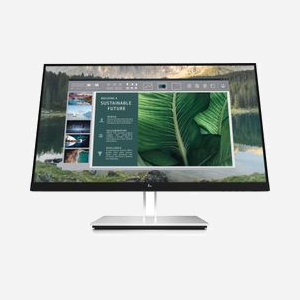 HP E24u G4 : Ecran LCD 23.8" Full HD, IPS, Edge LED, 1920x1080, 250cd/m², 5ms, USB-C, HDMI 1.4, DisplayPort 1.2, Hub USB, VESA 100x100