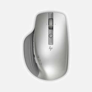 HP Souris sans fil 930 Creator Argent Bluetooth 3000 DPI 7 boutons programmables Droitier (120.7x79x46.7mm, 130g) Compatible Windows/macOS - Miniature 1