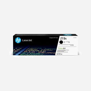 HP Toner LaserJet 219A Noir (W2190A) - Cartouche Originale, Rendement Standard 1300 Pages, Imprimantes HP Compatibles, 363x96x111mm, Japon