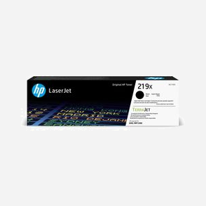 HP LaserJet 219X (W2190X) Cartouche de Toner Noir Grande Capacité Originale - 3200 pages - Japon - 10-32.5°C - 363x102x111mm - 550g - Miniature 1