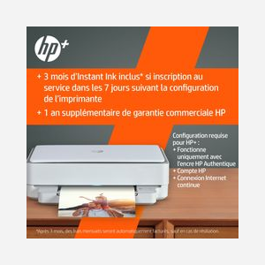 HP ENVY 6020e Imprimante Jet d'Encre Couleur Multifonction 4800x1200 DPI Recto/Verso Auto 10/7 ppm WiFi Bluetooth HP+ - Miniature 5