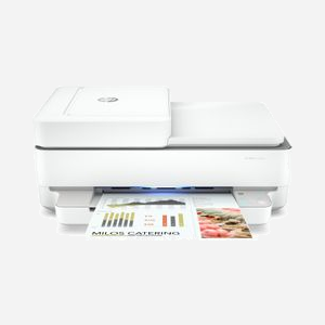 HP ENVY 6420e Imprimante Jet d'Encre Couleur Multifonction 4800x1200 DPI, 10 ppm Noir/7 ppm Couleur, Scanner 1200 DPI, WiFi, Bluetooth, ADF 35 feuilles, HP+ - Miniature 1